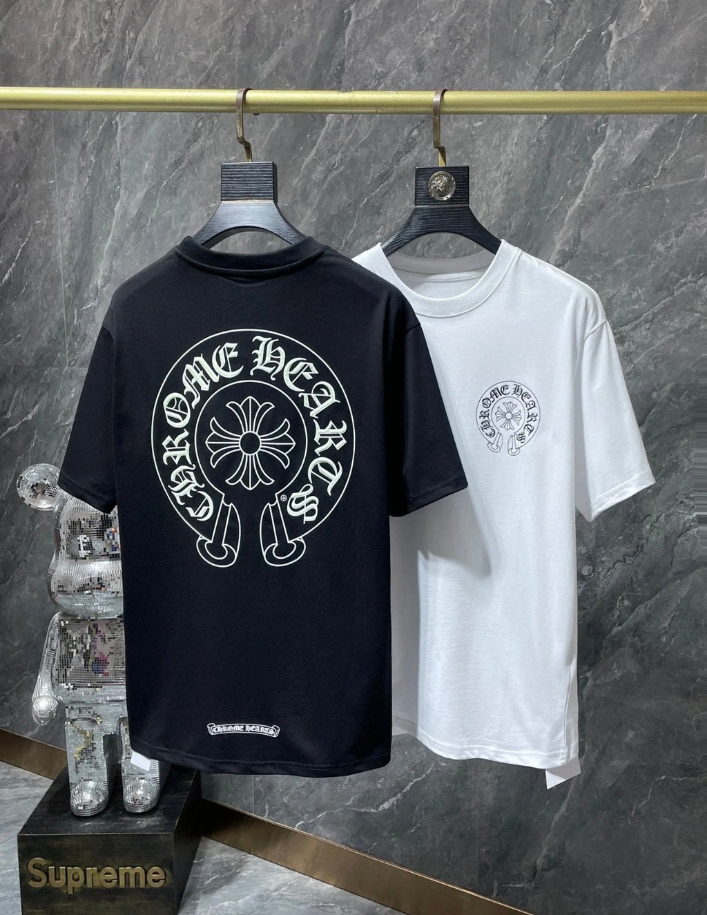 CHH Chrome Heart T Shirts
Colorful Cross Flower Arm
Short Sleeve