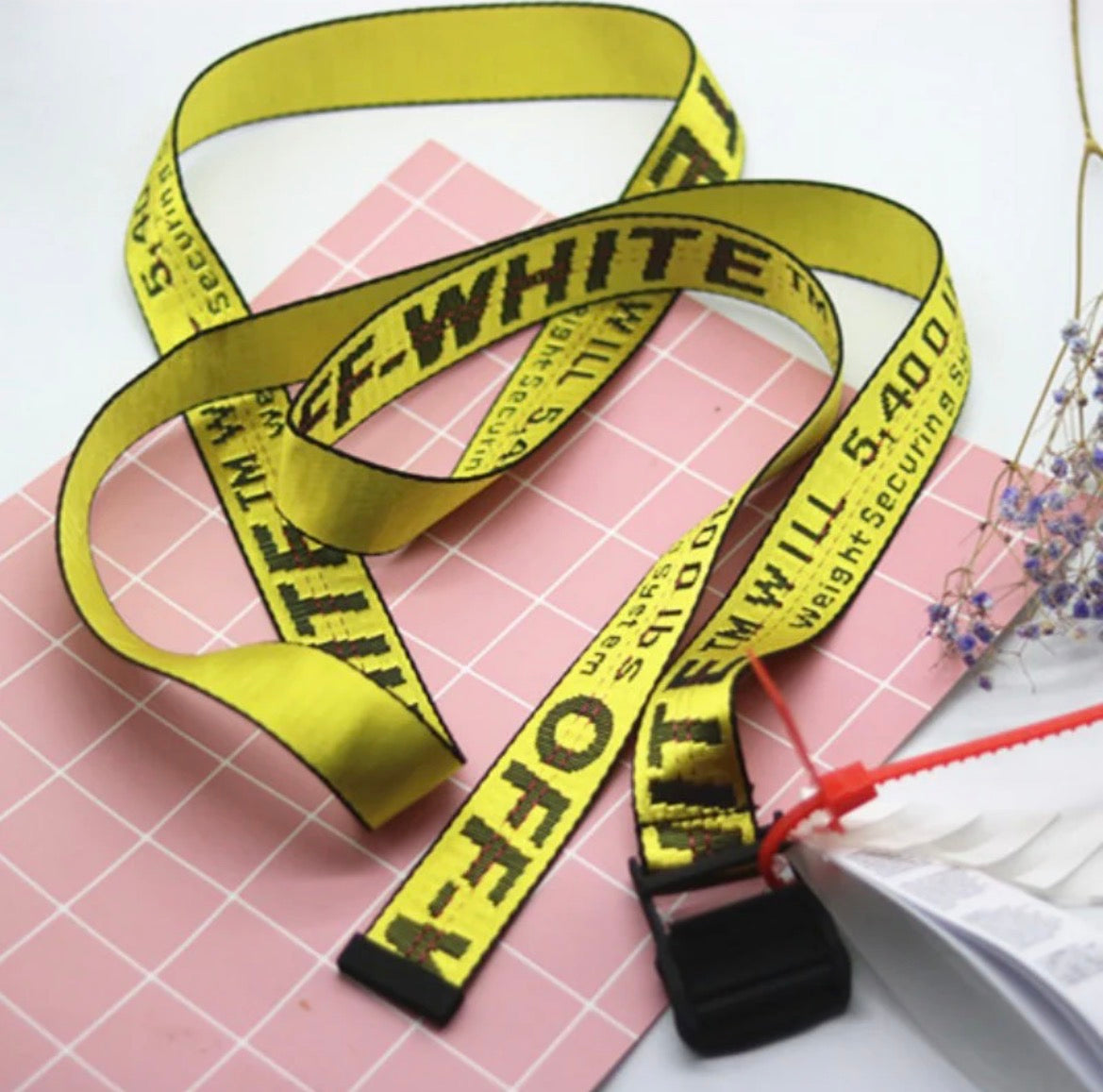 Off white belt